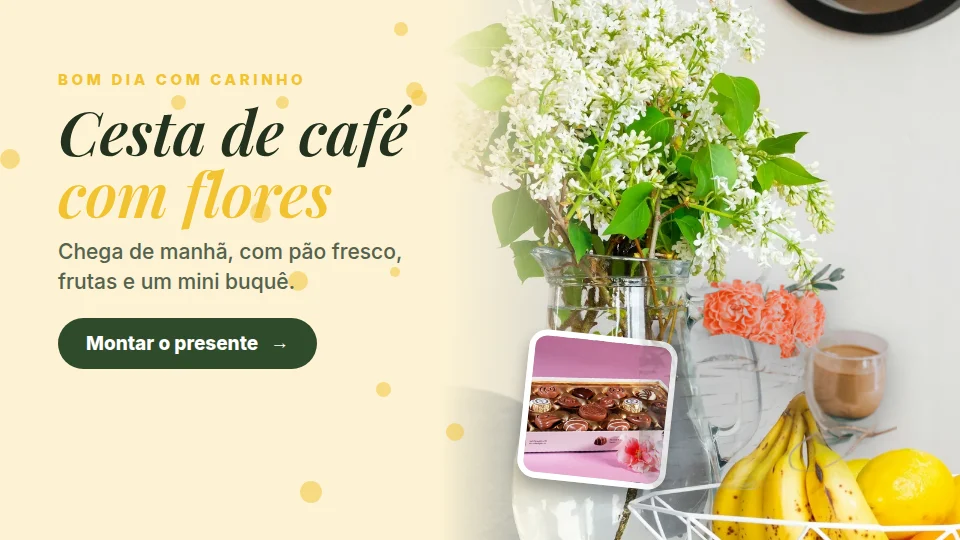 Ipê Amarelo Flores — Cesta de café
